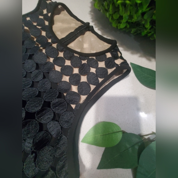 RALPH LAUREN Impeccable robe de qualité doublé, longueur midi avec crochet noir - Picture 4 of 10